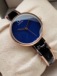 *CK. _CALVIN KLEIN_* Attractive Desings Steel Chain Marble Style WaTcHβ Women's Collection. *Rs:2022/=* Only Without Box..