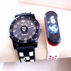 Sports Rubber Belt watch +  Sports Touch band watch +  Normal Box 📦 Rs 1200